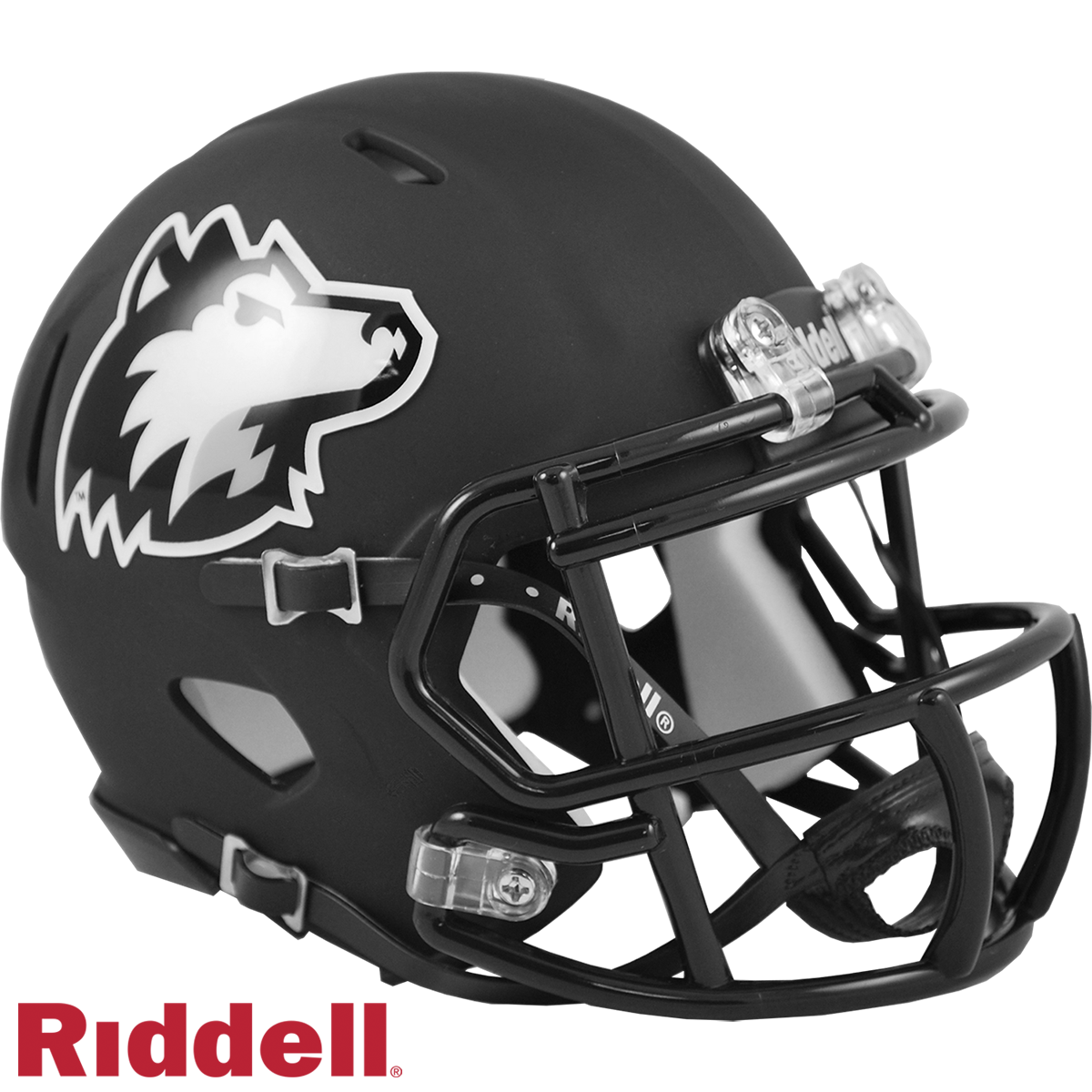 Northern Illinois Huskies Helmet Riddell Replica Mini Speed Style Matte Black