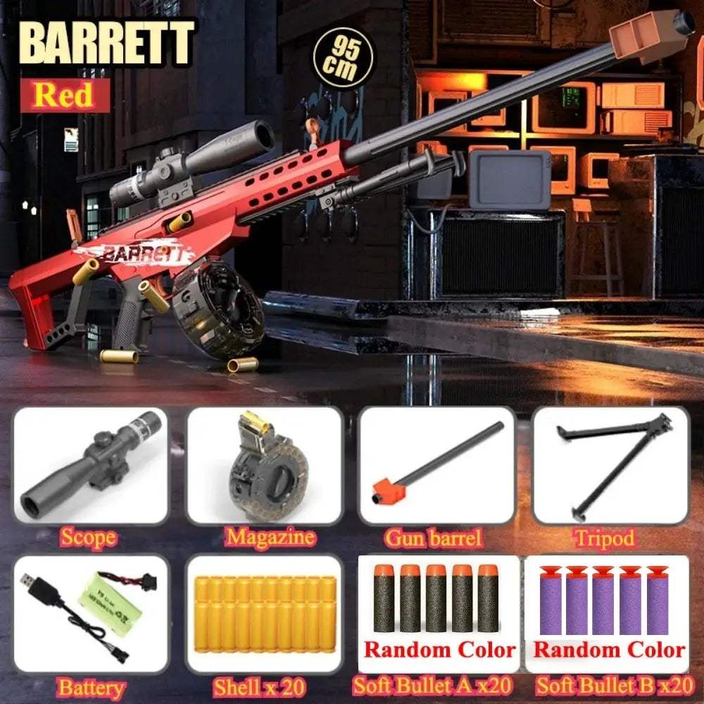 98K Soft Bullet Toy Gun Sniper Rifle For Outdoor Battle - ToylandEU