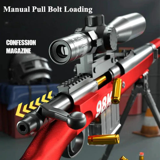 98K Soft Bullet Toy Gun Sniper Rifle Outdoor Battle Pro - ToylandEU™