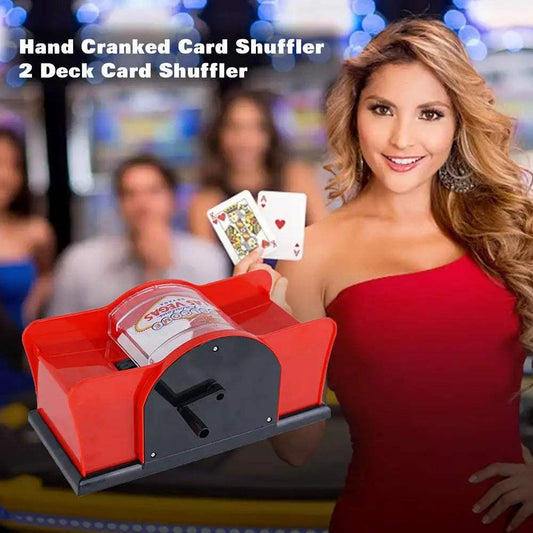 Hand-Cranked Poker Card Shuffler | Card Games
