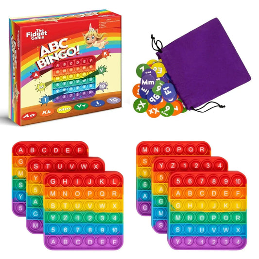 ABC Bingo Learning Game For Letters And Numbers Toddler - ToylandEU™