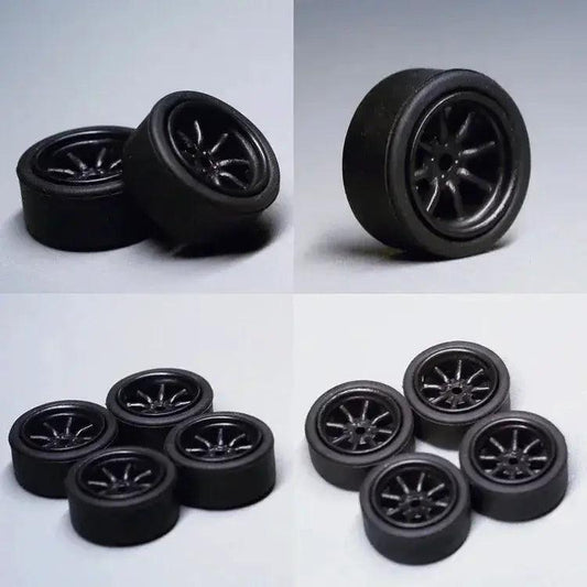 ABS Wheels For Model Cars Durable Rubber Tires - ToylandEU™