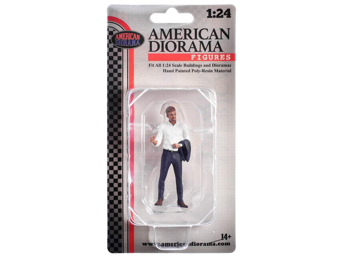 Gentlemen's Club Figure 1 | 1/24 Scale Figure | American Diorama | Collector Quality