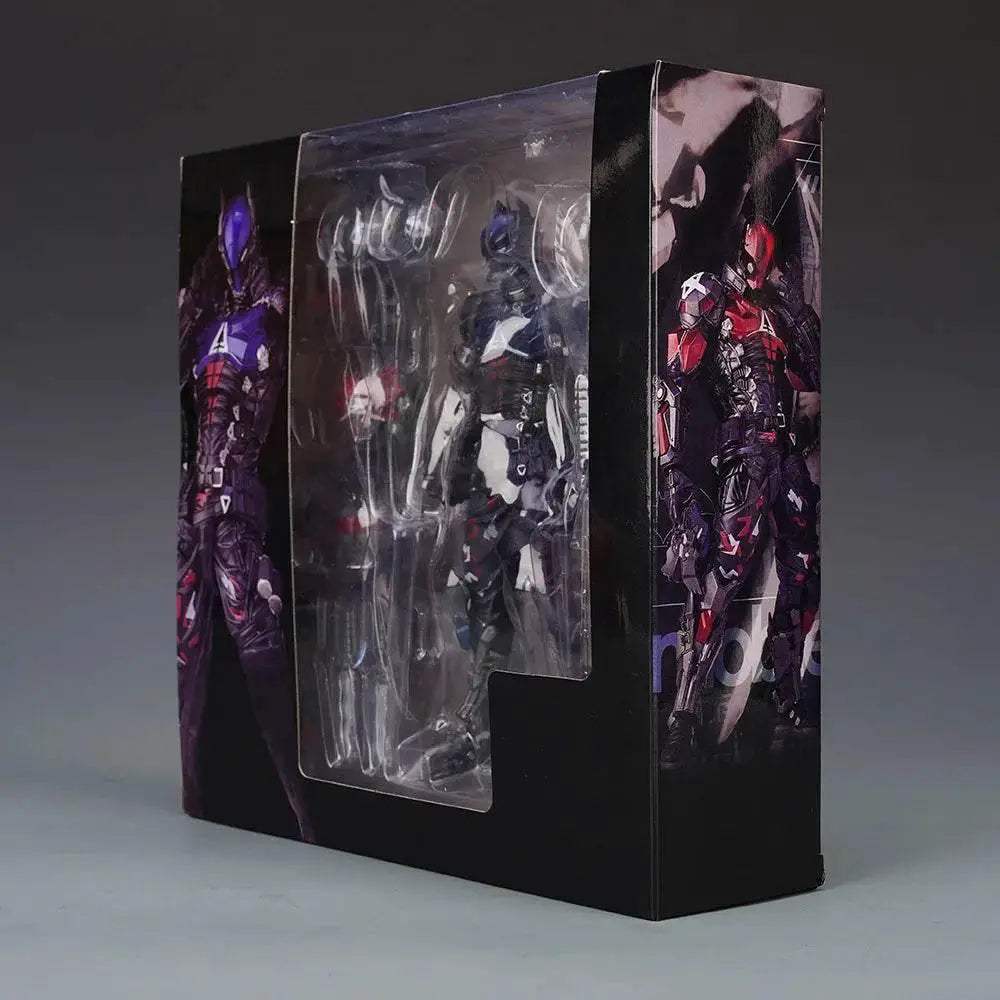 AMAZING YAMAGUCHI Action Figure Arkham Knight Batman Red Hood - ToylandEU