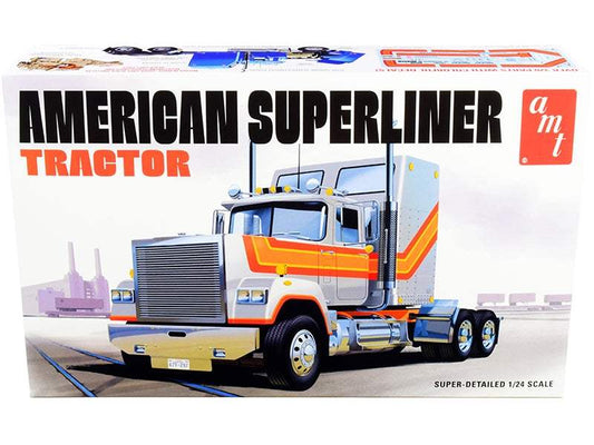 American Superliner Semi Tractor | 1/24 Plastic Model Kit | AMT | Collector Quality