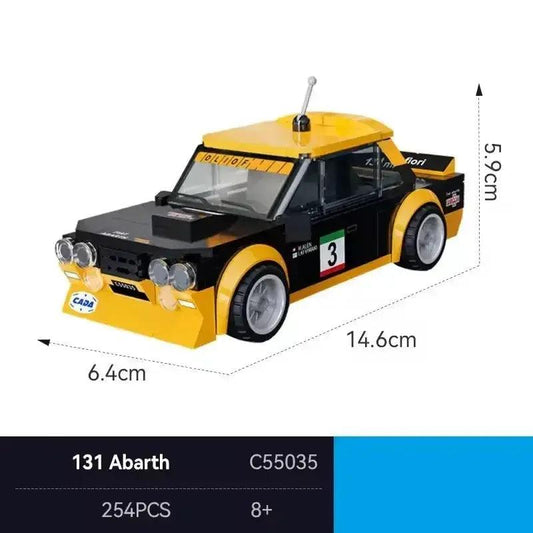 Abarth Racing Car 1:24 Model Kit Lego Compatible - ToylandEU™