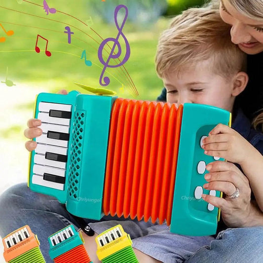 Accordion for Kids Musical Indoor and Outdoor Playing Educational Toys Gifts for Toddlers Boys and Girls - ToylandEU™
