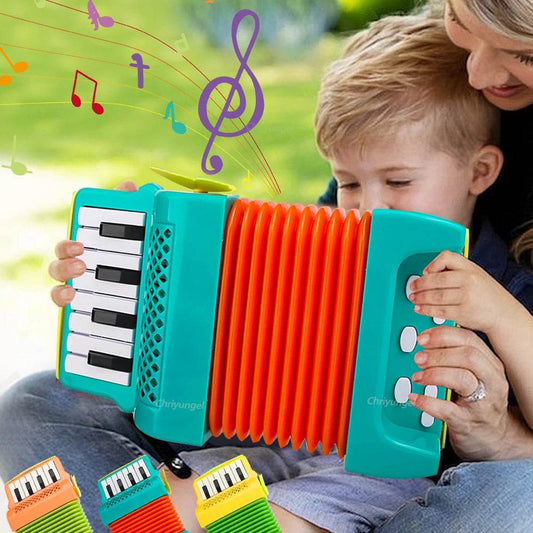 Accordion for Kids Musical Indoor and Outdoor Playing Educational Toys Gifts for Toddlers Boys and Girls - ToylandEU
