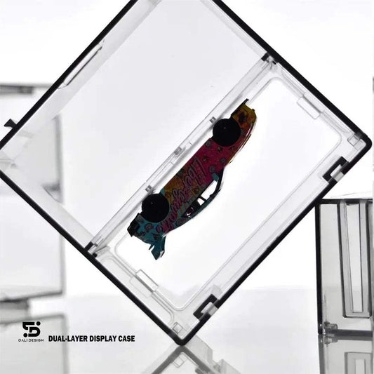 Acrylic Display Case Dual Layer For 1 64 Model Cars - ToylandEU