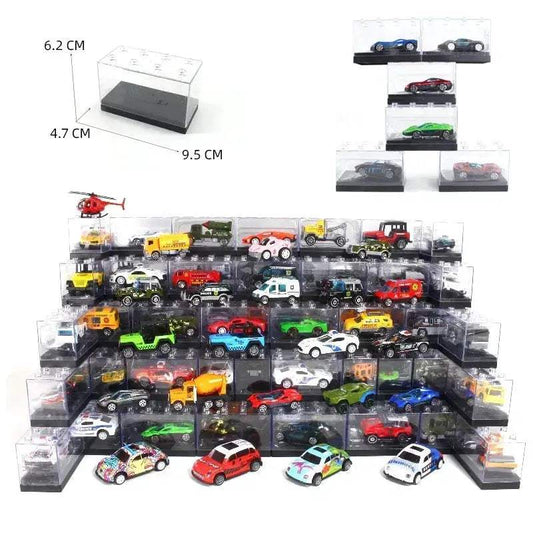 Acrylic Model Car Display Box Diorama Scale One Sixty Four - ToylandEU