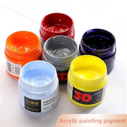 Acrylic Paint Set Rich Pigments Vibrant Colors 50 100 - ToylandEU™