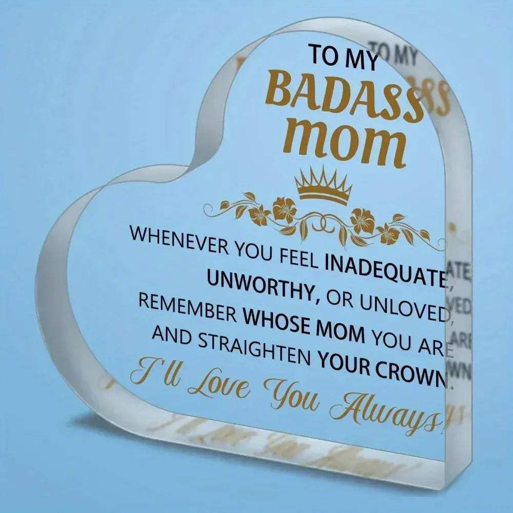 Acrylic Puzzle Desk Decor Keepsake Gift For Moms - ToylandEU™