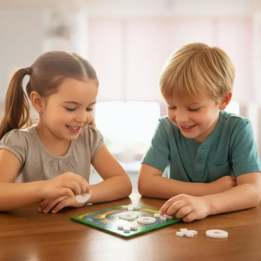 Acrylic Tic Tac Toe And Hangman Board Game Double Sided - ToylandEU