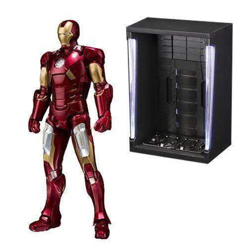 Bandai Marvel Iron Man Mark VII and Hall Of Armor Set SH Figuarts Action Figure P-Banda - ToylandEU™