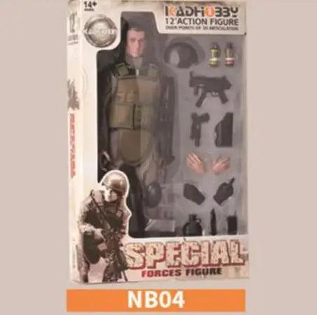 Action Figure Body 1/6 Police Soldier|Toylandeu™