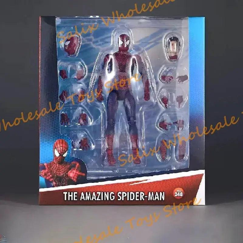 Mafex Spider Man 248 Action Figure Peter Parker Collectible - ToylandEU™