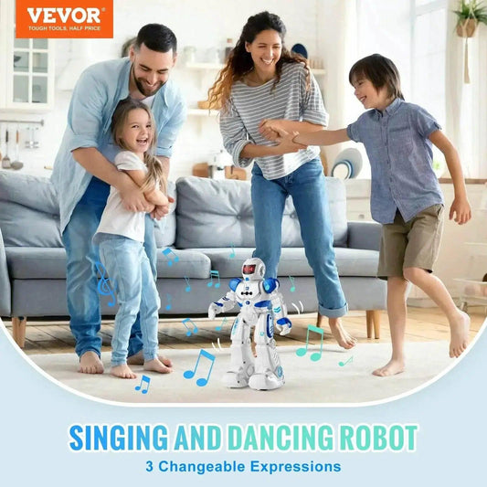 VEVOR Remote Control Dancing Robot Toy with Gesture Sensor for Kids 3+ - Fun Singing and Walking Action Figure Gift - ToylandEU™