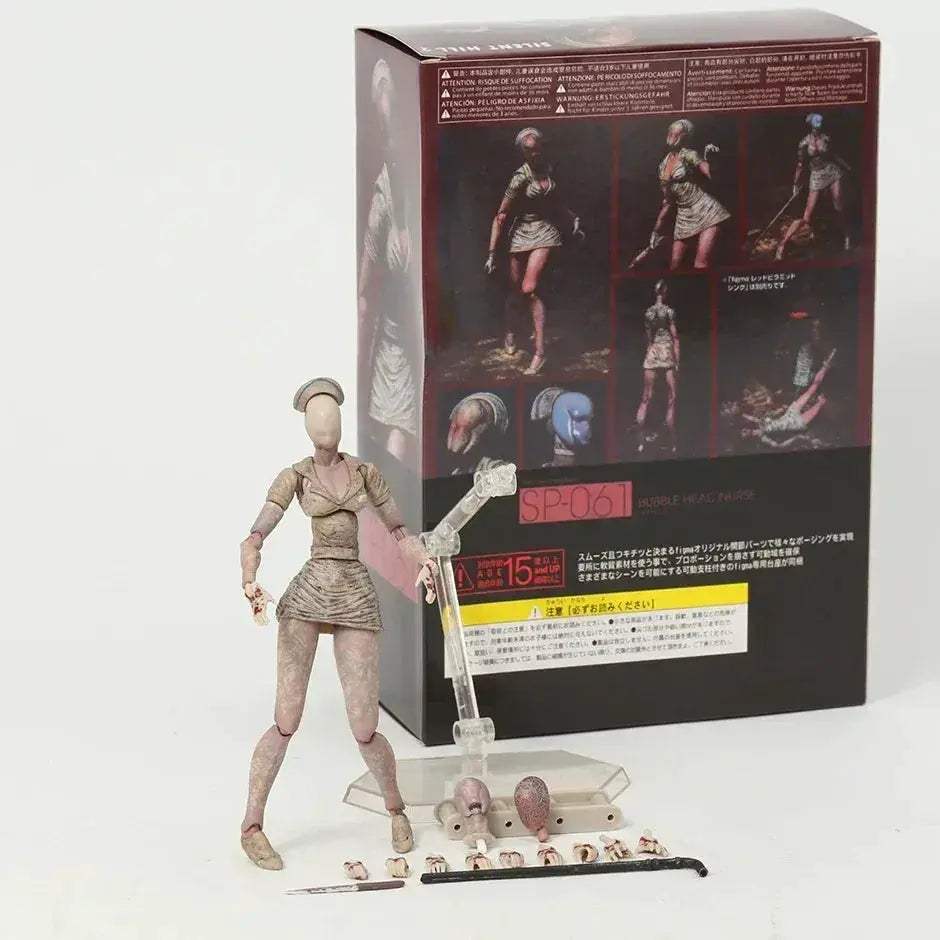 Figma SP-055 Red Pyramid Thing And SP-061 Bubble Head Nurse Action Figures PVC 15 cm Unisex - ToylandEU™