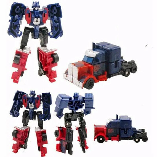 Adaptable 8CM Mini Robot & Helicopter Toy - Safe Packaging Included - ToylandEU