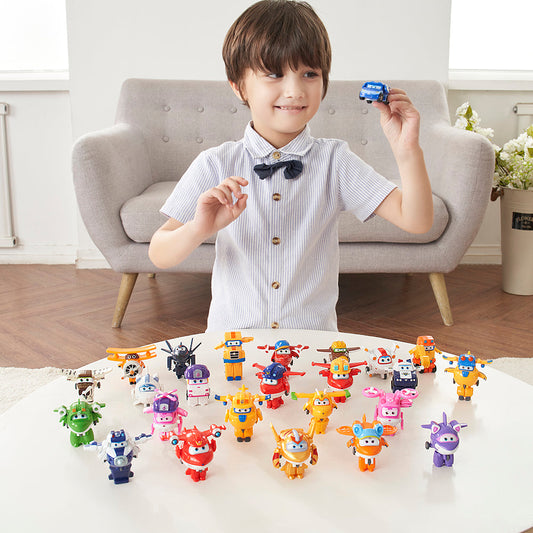 Adaptable Super Wings S5 Mini Robots - Fun 2" Deformation Toys - ToylandEU