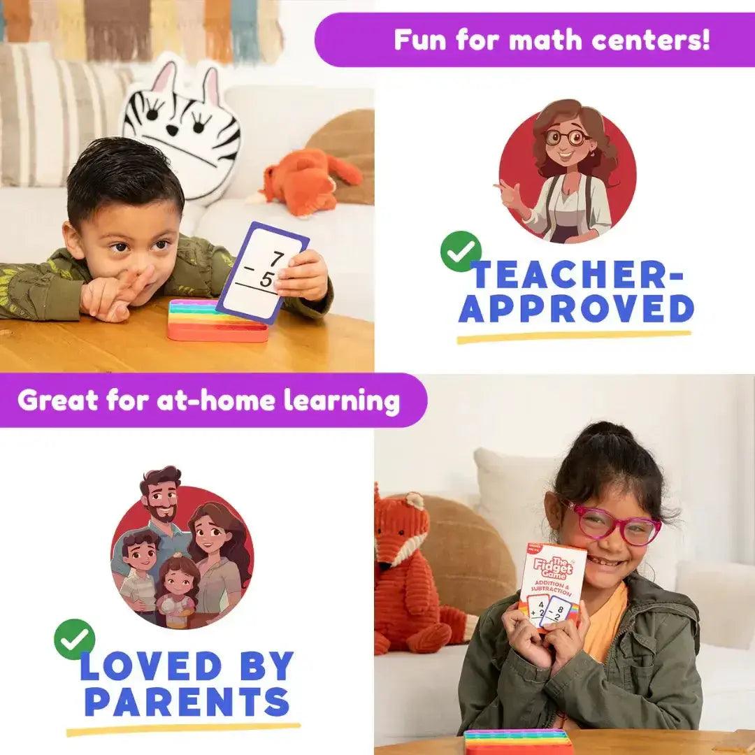 Addition Subtraction Cards For PreK 99 Cards - ToylandEU™