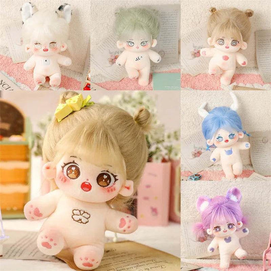 Adorable 20cm Kawaii Plush Superstar Idol Doll - Customizable - ToylandEU