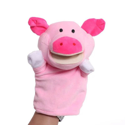Adorable 25cm Plush Pig Hand Puppet for Creative Play & Learning - ToylandEU
