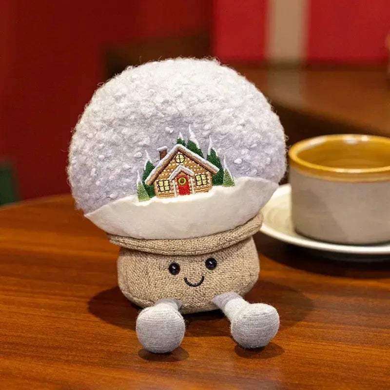 Adorable Christmas Plush Toy Set Soft Apple Doll For Kids - ToylandEU