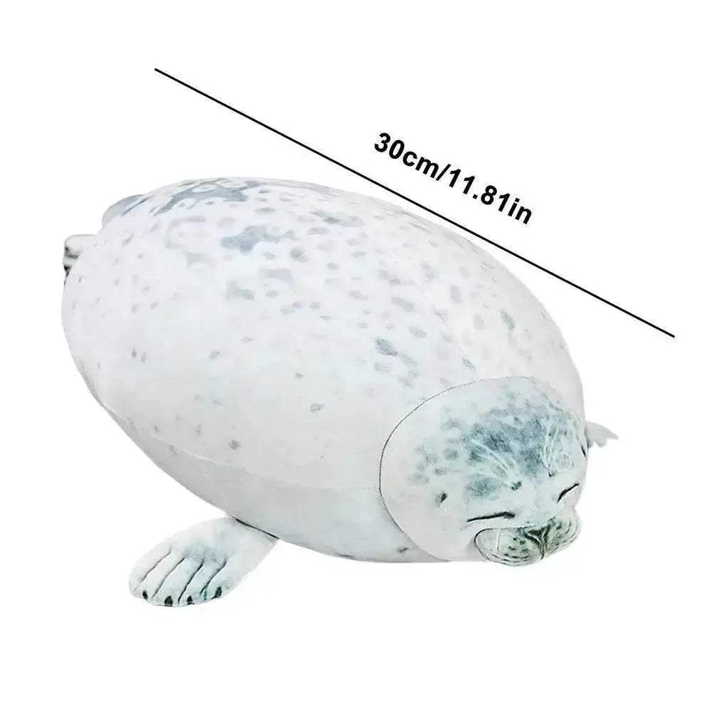 Adorable Chubby Seal Plush Pillow – Cute Sea Lion Cushion for Kids - ToylandEU™