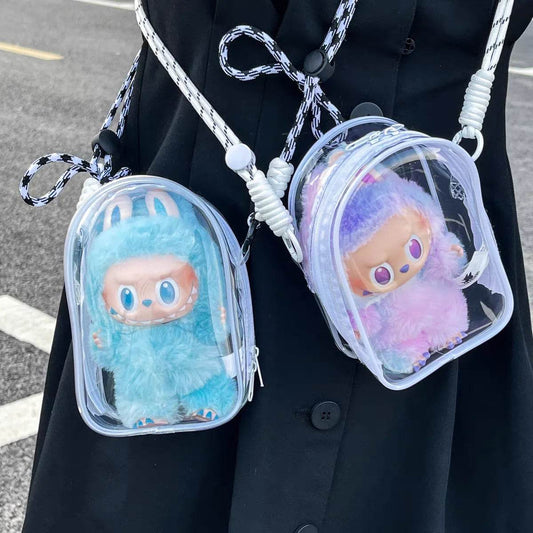 Adorable Cotton Doll Storage Bag with Dustproof Design for Kids and Collectors Labubu - ToylandEU