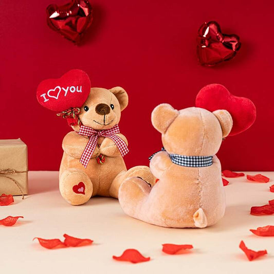 Adorable Cuddly Teddy Bear Plush with Heart - Perfect Gift for Kids - ToylandEU