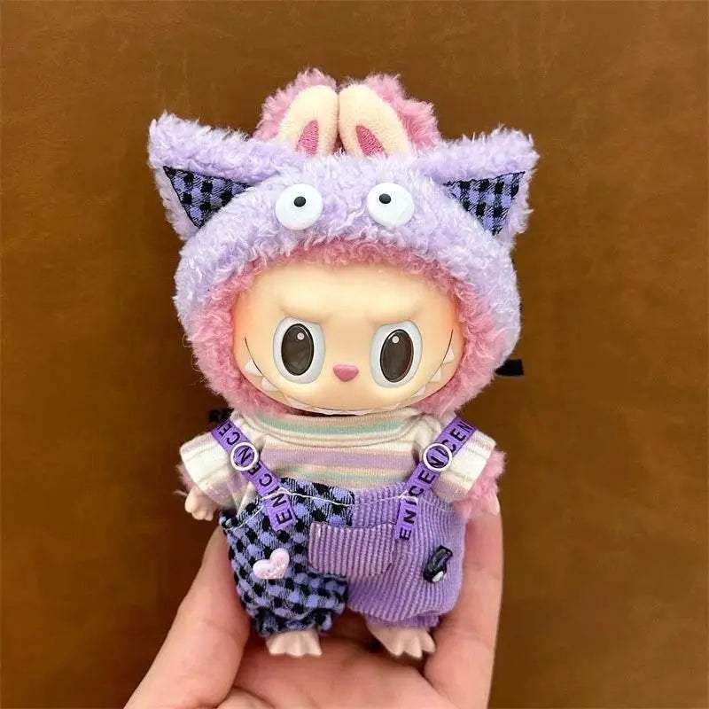 Adorable Doll Clothing Set for 17cm Plush Toys with Stylish Skirt and T-Shirt for Creative Dress Up Fun - ToylandEU