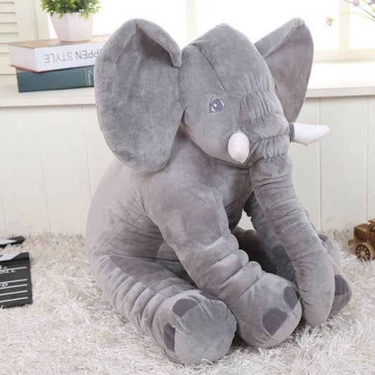 Adorable Elephant Plush Pillow Toy - Soft Stuffed Animal for Kids - ToylandEU
