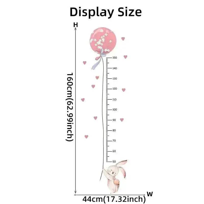 Adorable Height Chart Wall Stickers 2pcs Toyland EU - ToylandEU™
