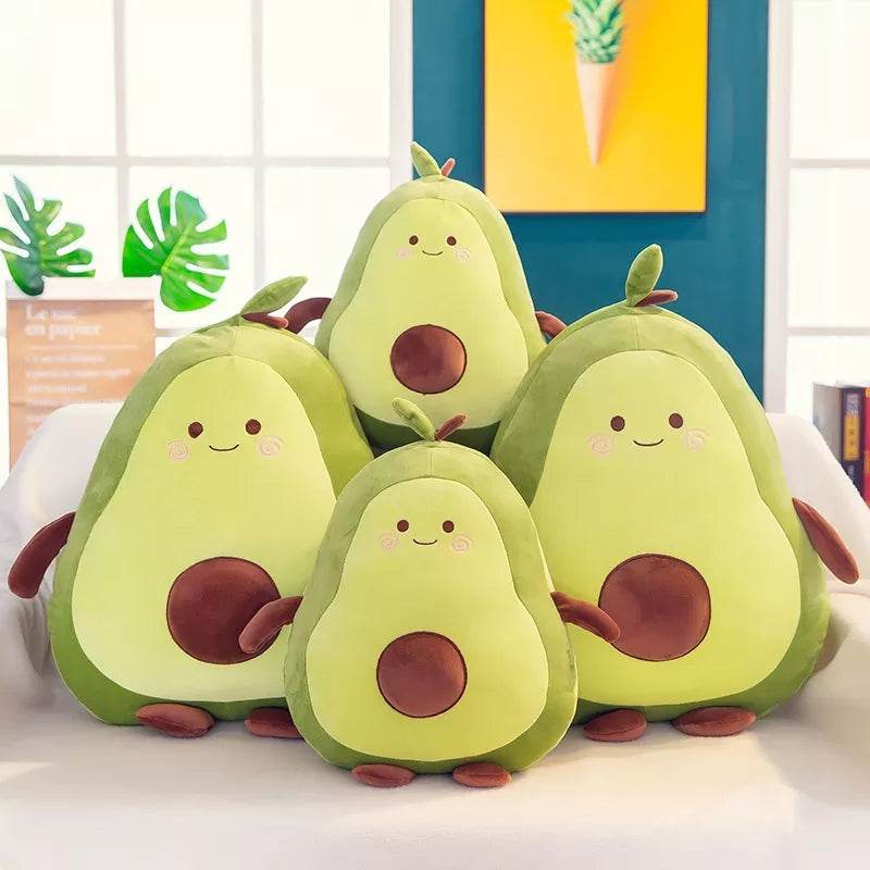Avocado Almohadas De Aguacate Adorable Kawaii Avocado Plush Pillow