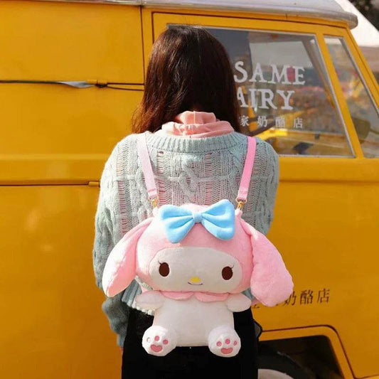 Adorable Lomi Girl Plush Doll Backpack - Adjustable for Students! - ToylandEU