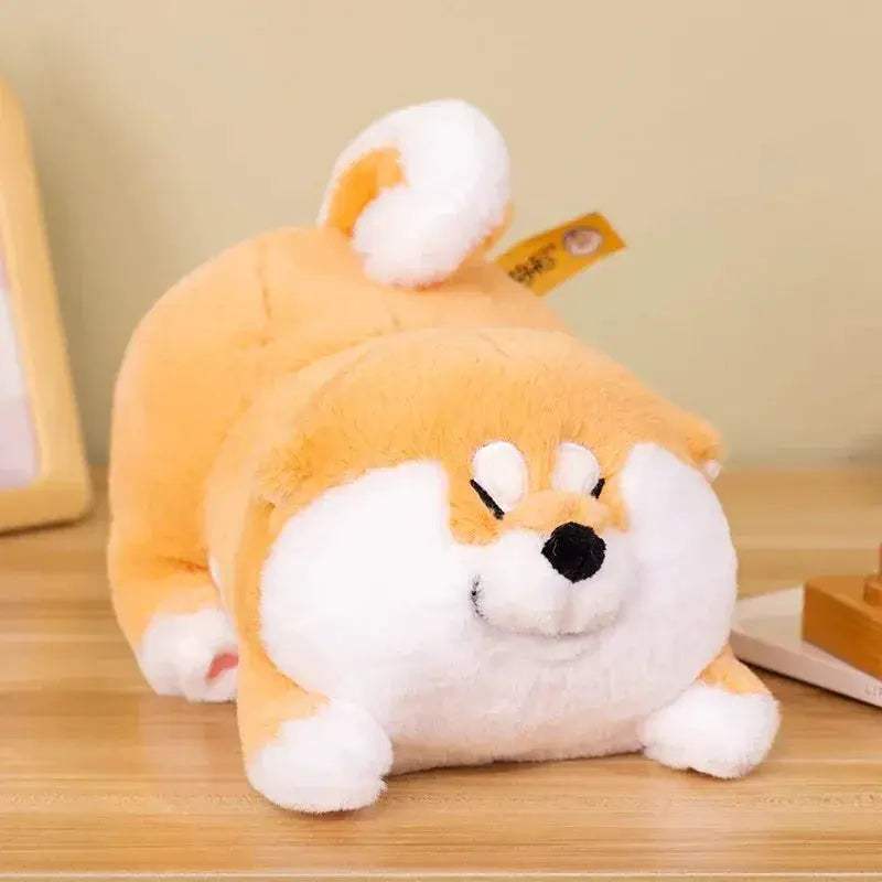 Adorable Shiba Inu Plush Throw Pillow Nap Cushion Toy - ToylandEU