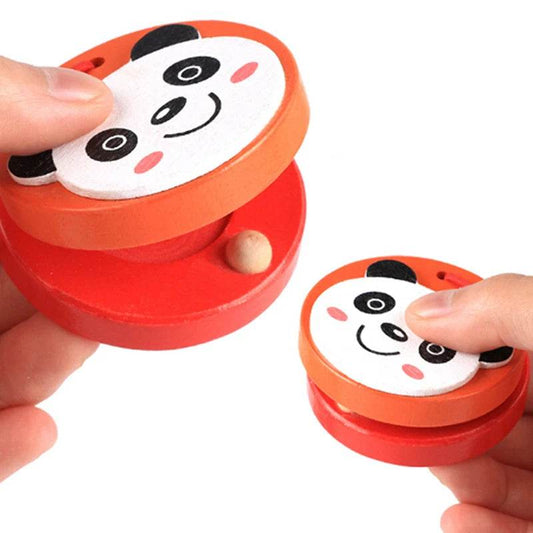 Adorable Wooden Castanets for Kids - Fun Musical Clappers! - ToylandEU