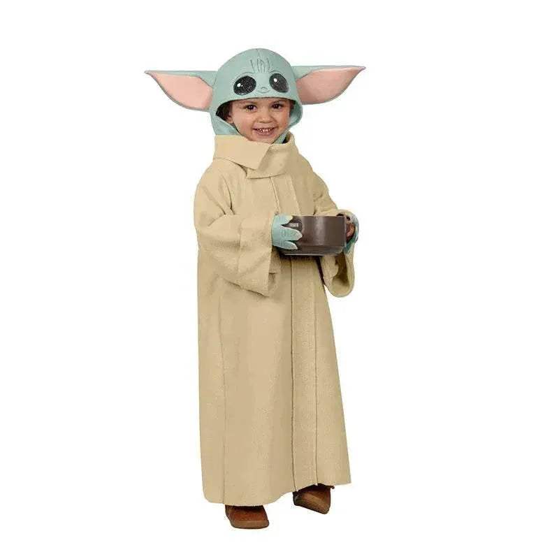Adorable Yoda-Baby Kids Costume for Halloween & Festive Celebrations - ToylandEU™