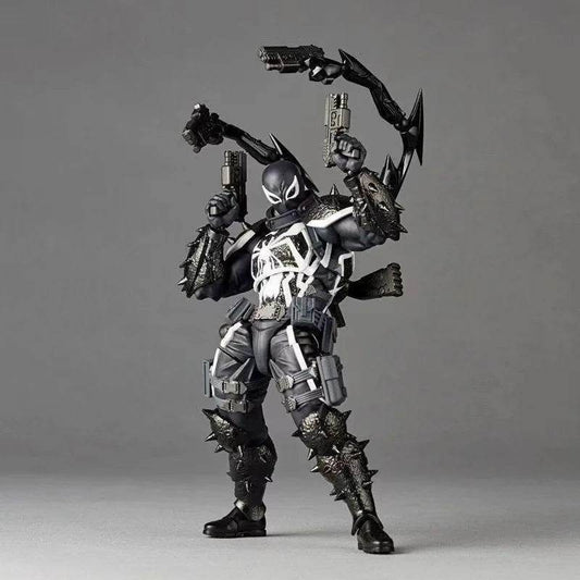 Agent Venom Action Figure Kaiyodo Revoltech Marvel Toy - ToylandEU