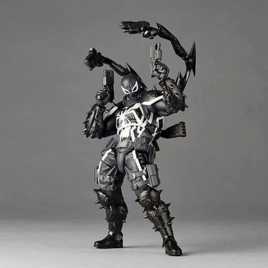 Agent Venom Action Figure Kaiyodo Revoltech Marvel Toy - ToylandEU