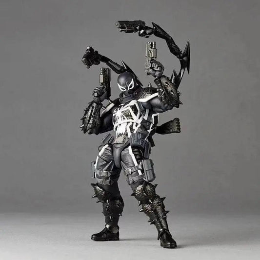 Agent Venom Action Figure Kaiyodo Revoltech Model Toy - ToylandEU™