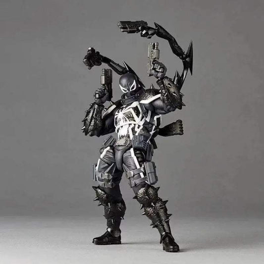 Agent Venom Action Figure Kaiyodo Revoltech Model Toy - ToylandEU™