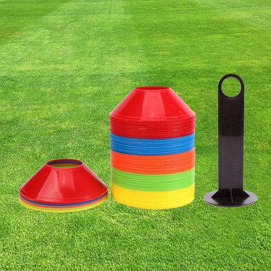 Agility Cones Multi Color for Sports Training - ToylandEU
