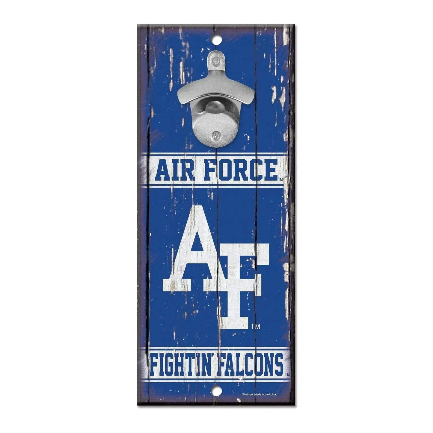 Air Force Falcons Wood Sign 5x11 Bottle Opener Alternate - ToylandEU™