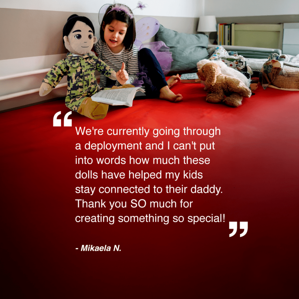 Air Force Recordable Plush Daddy Doll With Messages