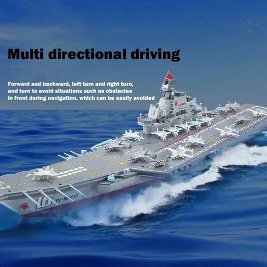 Aircraft Carrier RC Boat Dual Mode 2.4G Remote Control - ToylandEU™