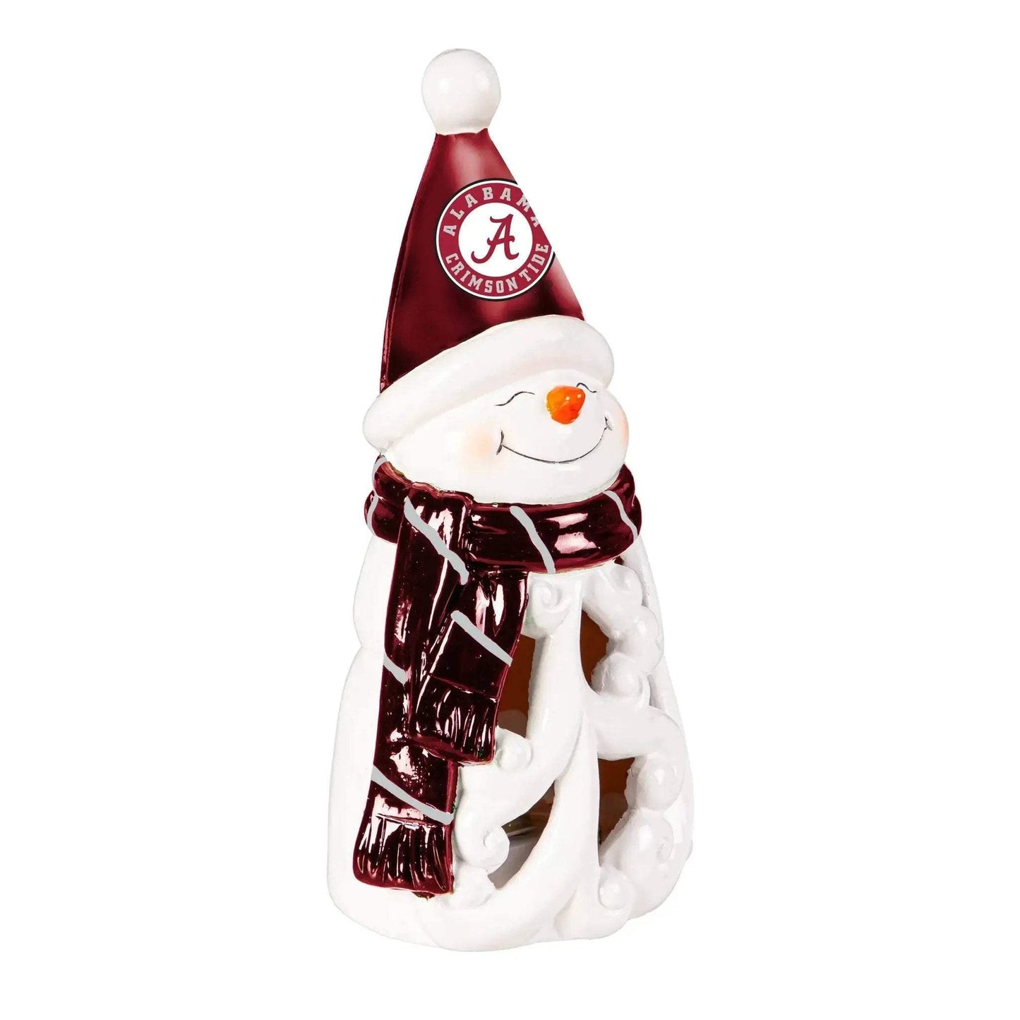 Alabama Crimson Tide 8 Inch LED Snowman Statue With Logo - ToylandEU™