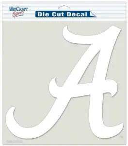 Alabama Crimson Tide Decal 8x8 Die Cut White - ToylandEU™