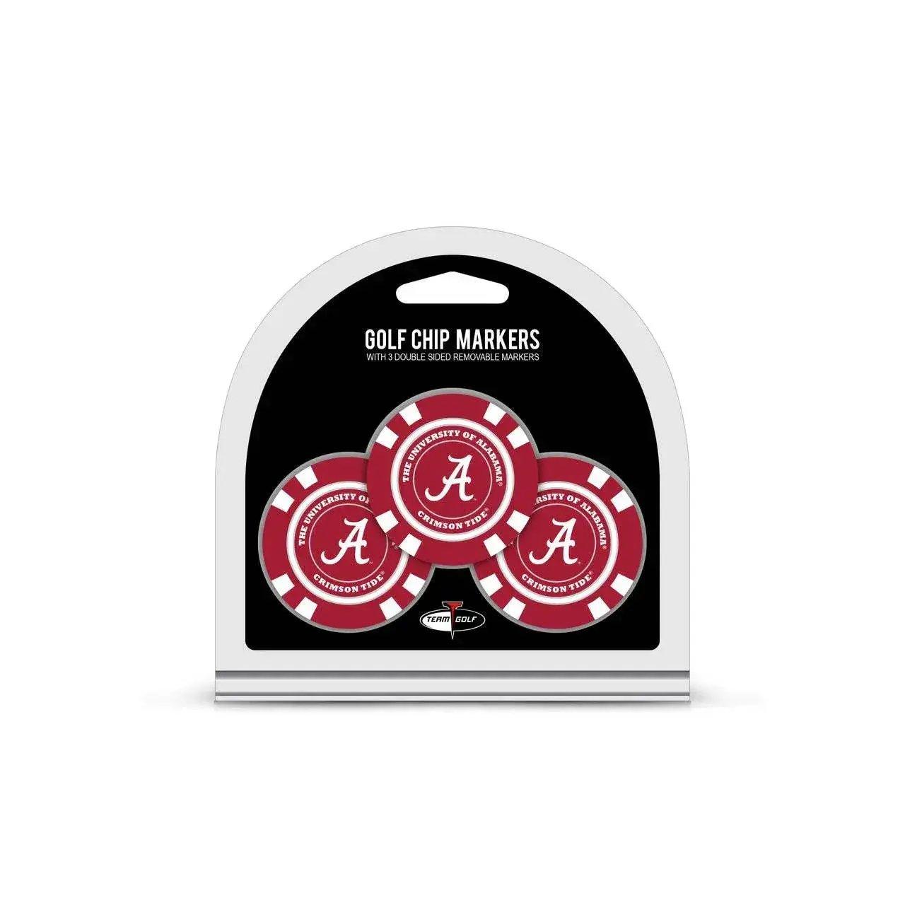 Alabama Crimson Tide Golf Chip With Marker Set 3 Pack - ToylandEU™